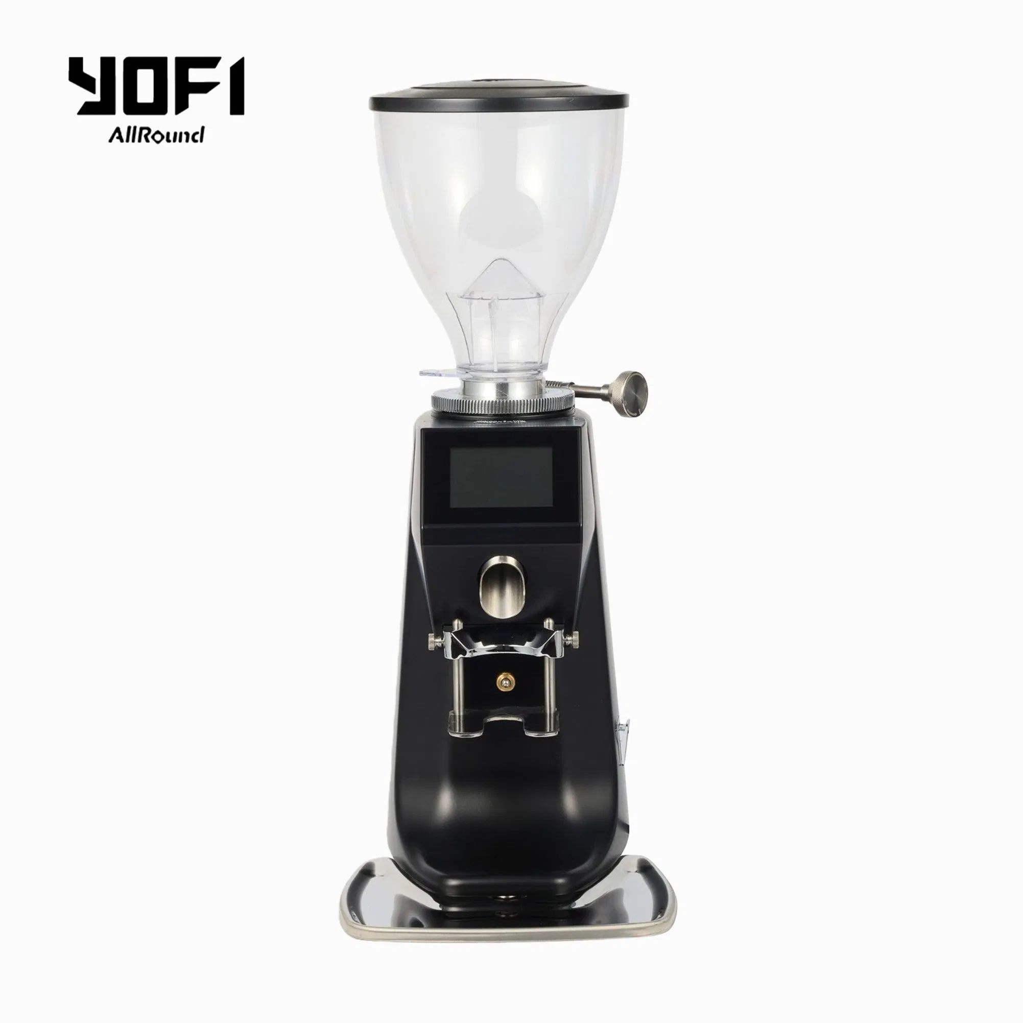 Professional Touchscreen Controlled Conical Burr Mill Durable Aluminum Alloy Build Coffee Grinder
