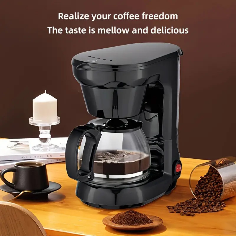 Household Quickly Boiling Electric Kettle 750ml High-Capacity Coffee Makers Machine Reuse American Milk Tea Machine Coffee Pot