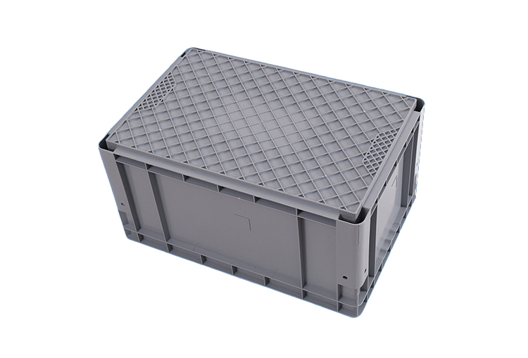 Caja de esquina de plástico de grado industrial producida por nuestra planta para empaquetado a granel y almacenamiento de gran volumen