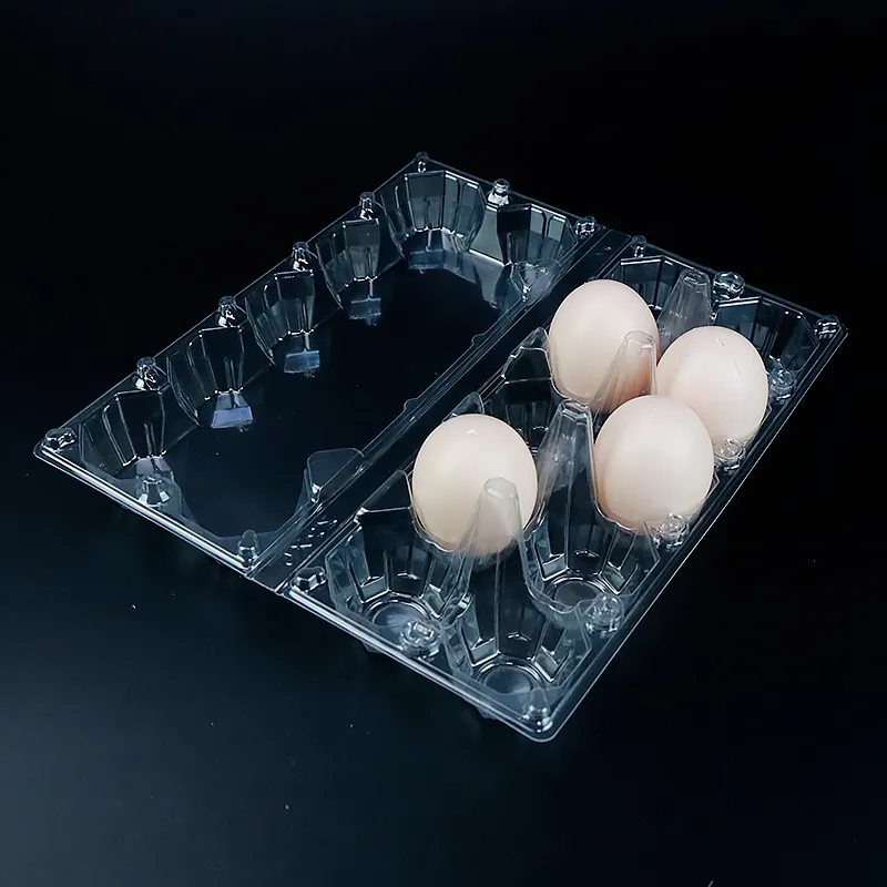 Industria Alimentaria Negocio Productos Agrícolas Venta de Huevos Cajas de Embalaje de Plástico para Huevos