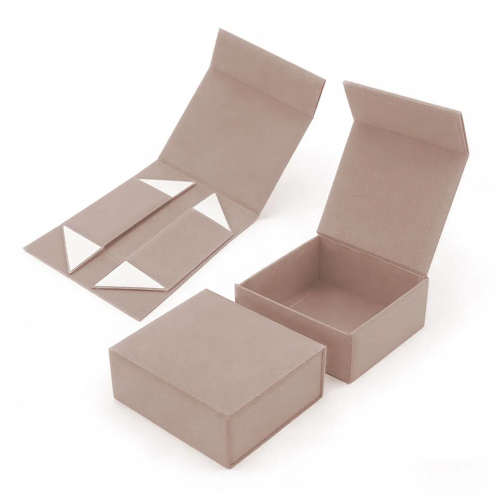 Cajas Magnéticas Plegables con Diseño Elegante de Flip para Empaque de Regalos en Retail