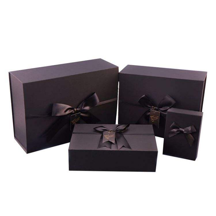 Caja de regalo de papel magnético personalizada para auriculares, empaquetado en cartón tipo maleta para ropa
