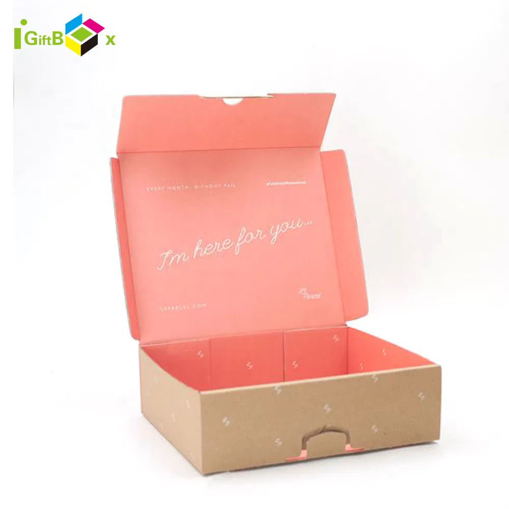 Caja de cartón rígido de lujo personalizada para embalaje y envío, caja de regalo de papel para ropa / zapatos / cosméticos / cuidado de la piel / pastel