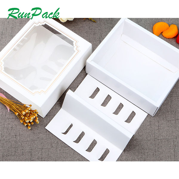 Caja de embalaje de regalo de chicles desechables mini para cupcakes personalizados y ecológicos al por mayor