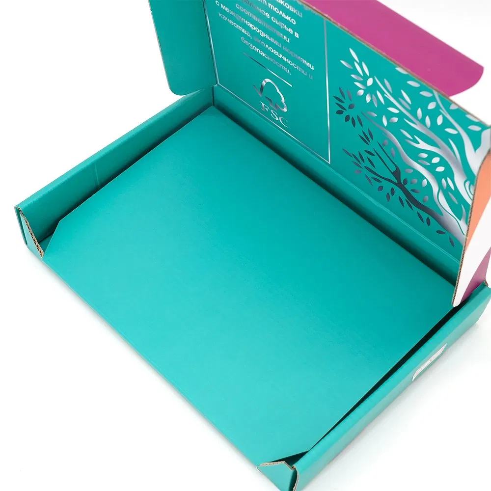 Cajas de envío de tamaño personalizado para cajas de suscripción y embalaje de comercio electrónico