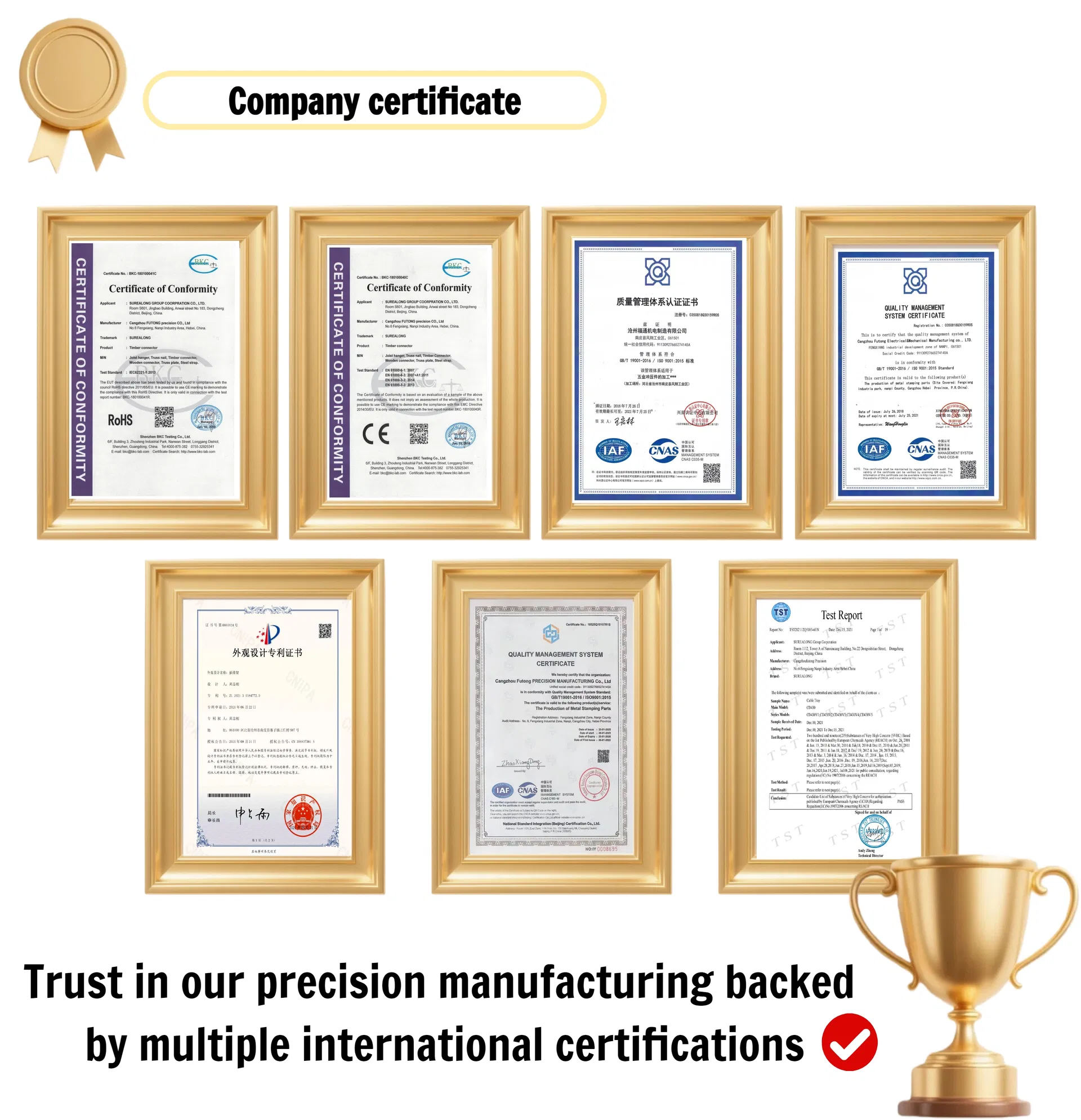 Certificaciones