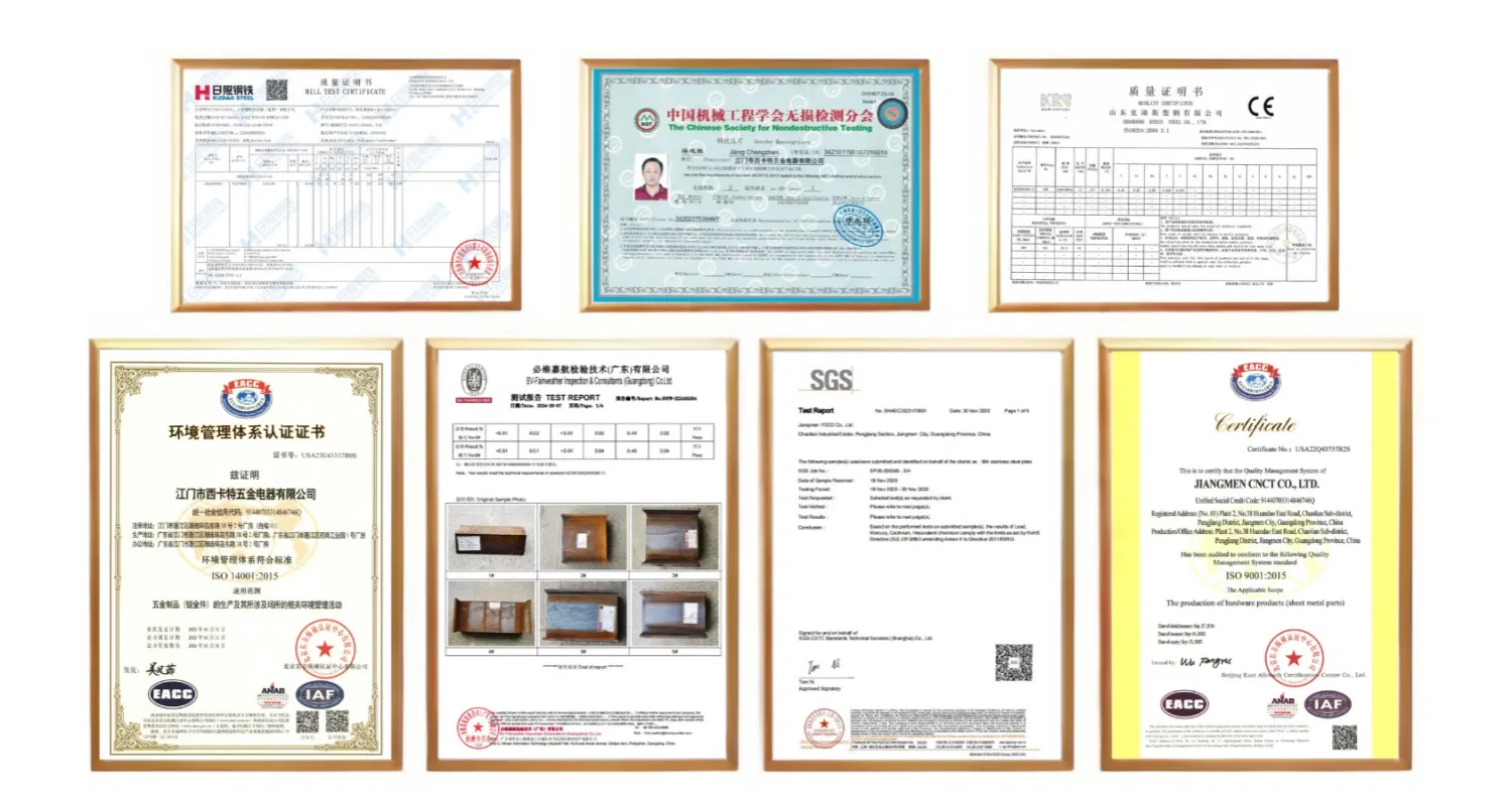 Certificaciones