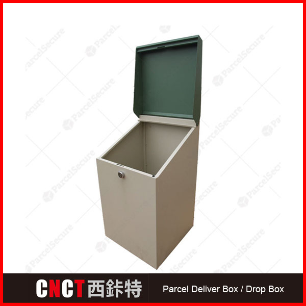 Caja de correo de acero inoxidable de alta calidad y muy vendida con cerradura