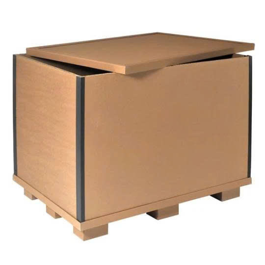 Fabricante de cajas de cartón de papel en panal duraderas para entrega y embalaje industrial