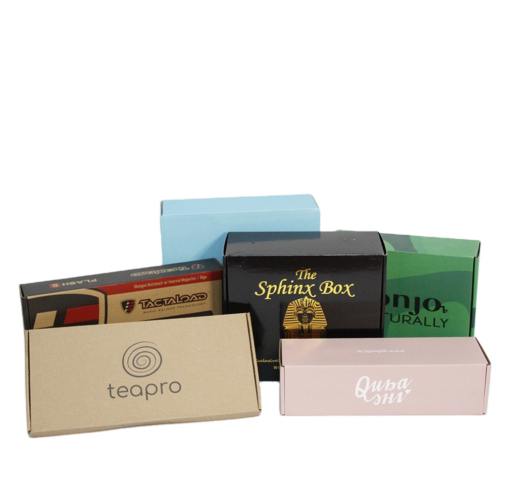 Productos de embalaje ecológicos en cajas de cartón, cajas de cartón para empaquetar en el trabajo y en casa