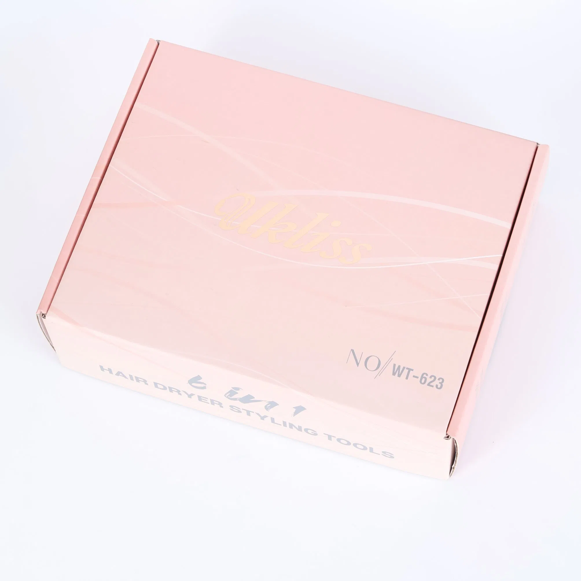 Caja de cartón kraft plana personalizada para ropa, joyería, perfume, alimentos, embalaje y envío, paquete de correo, caja de regalo de Navidad