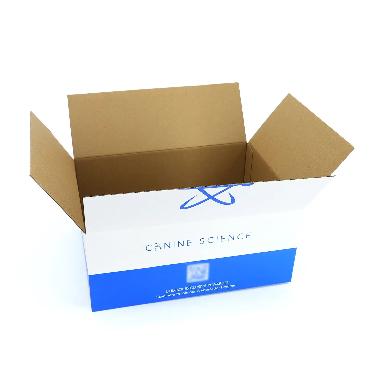 Caja de cartón corrugado personalizada con impresión de logotipo de alta resistencia para embalaje industrial