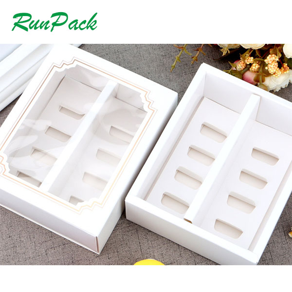 Caja de embalaje de regalo de chicles desechables mini para cupcakes personalizados y ecológicos al por mayor
