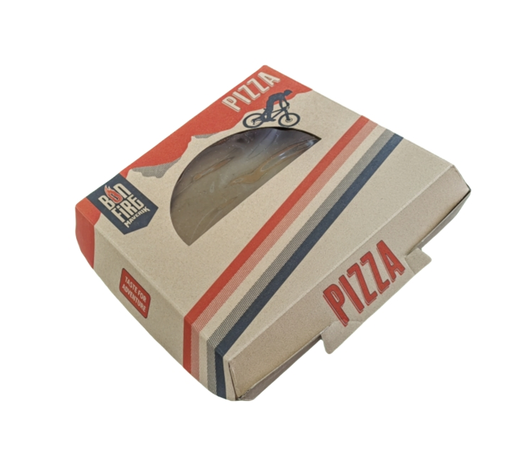Cajas de embalaje de pizza ecológicas de cartón corrugado
