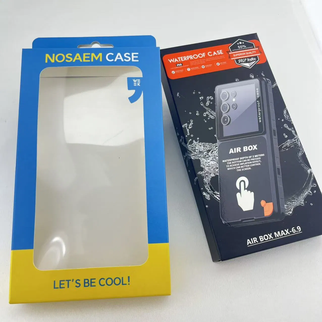 Caja de embalaje de comercio electrónico de calzado y ropa personalizada para aeronaves
