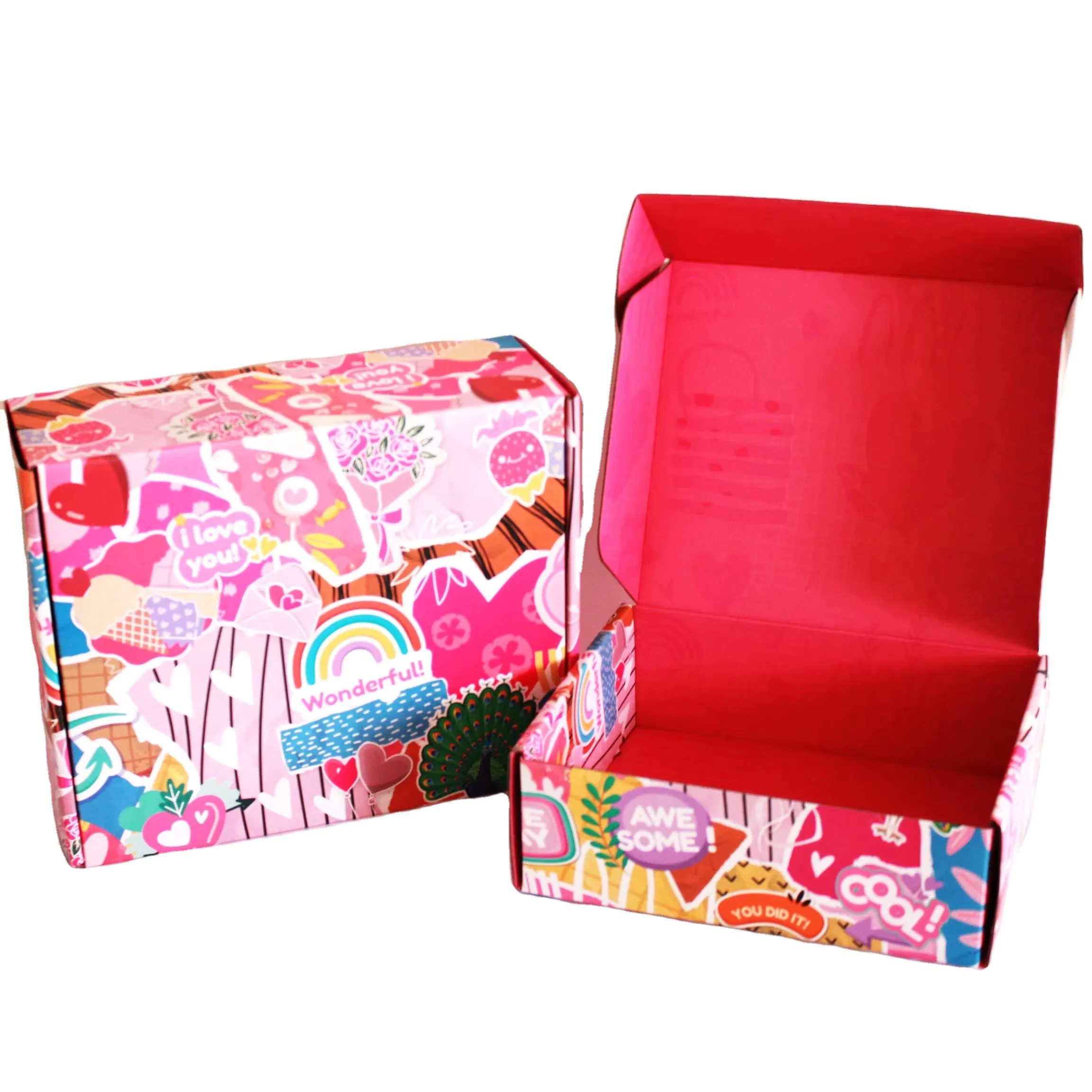 Caja de embalaje premium elegante para comercio electrónico caja de embalaje premium