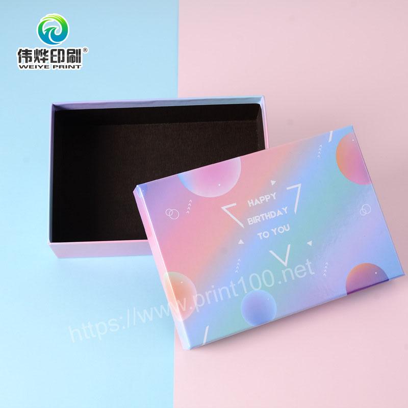 Caja de papel versátil para necesidades únicas de envoltura de regalos