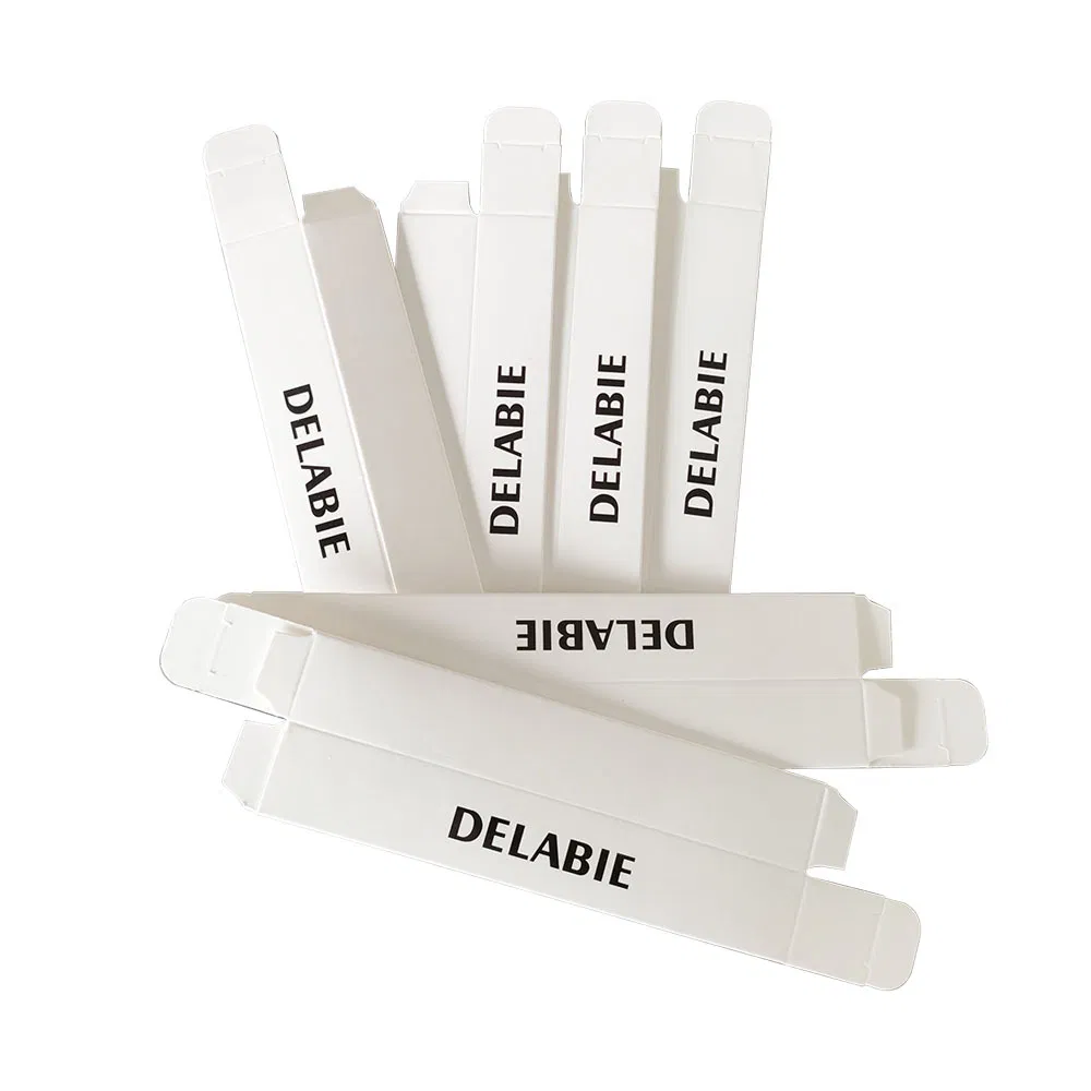 Cajas de regalo vacías para lápiz labial, cajas de papel para brillo labial, envoltura de lápiz labial para cosméticos
