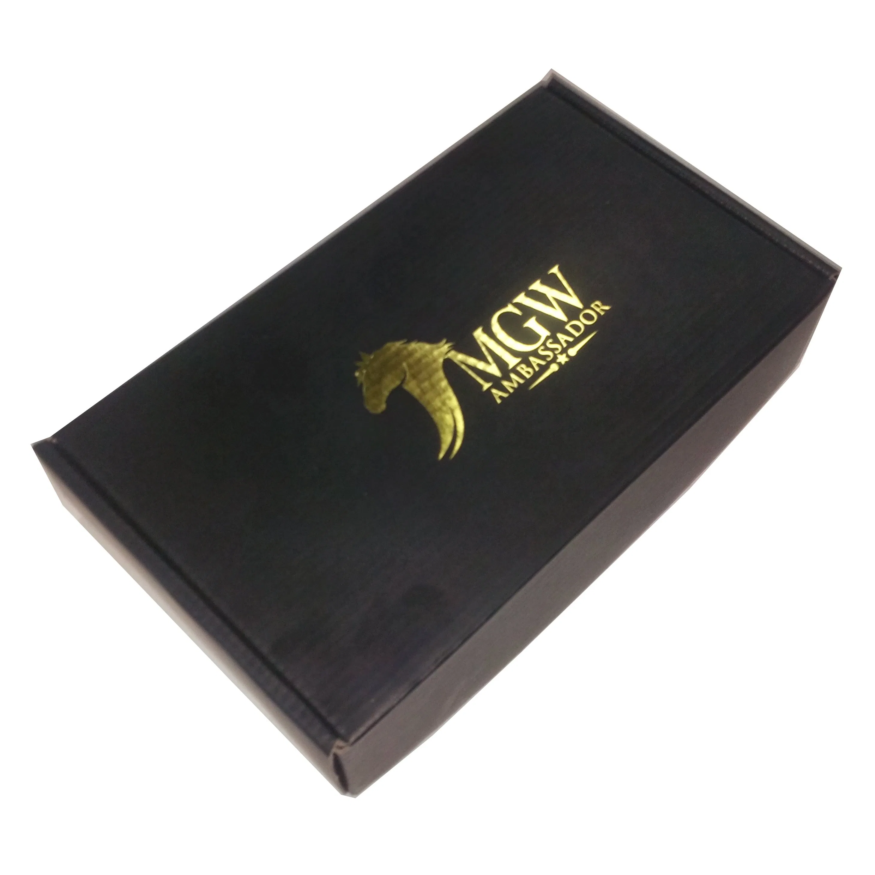 Caja de embalaje de cartón rígido para cosméticos, maquillaje, joyas, ropa, magnética, regalo para reloj, boda, fiesta, Navidad, festival, con cinta