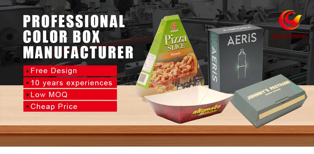 Envase desechable ecológico de grado alimenticio para llevar, caja de papel para papas fritas