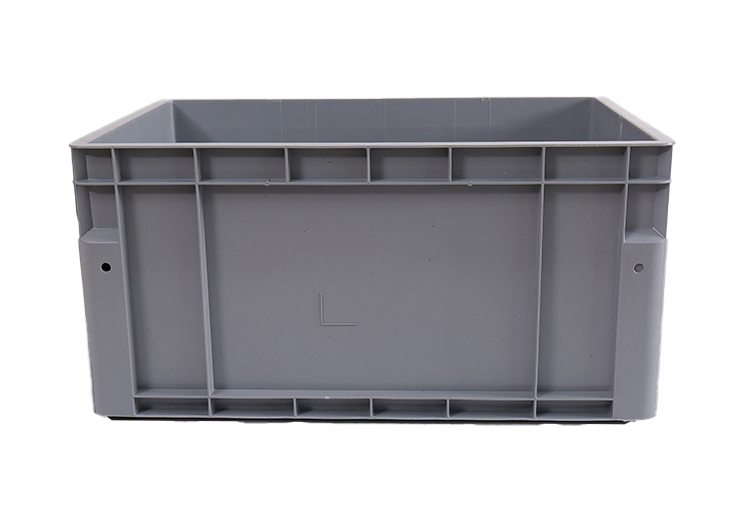 Caja de esquina de plástico de grado industrial producida por nuestra planta para empaquetado a granel y almacenamiento de gran volumen