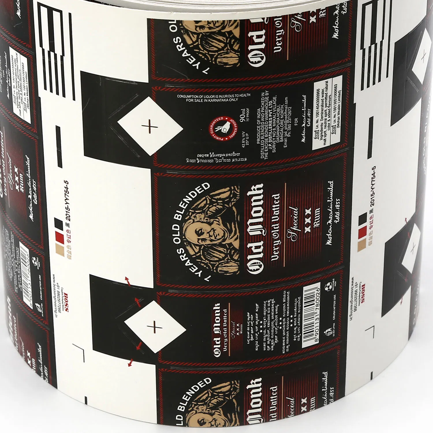 Caja de cartón de ladrillo de embalaje de papel aséptico industrial con logo personalizado, impresión a color