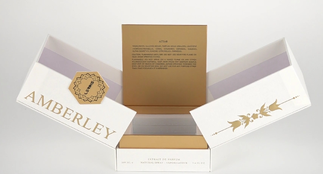 Caja de papel de regalo personalizada, ecológica, de impresión a doble cara, para ropa interior y productos electrónicos