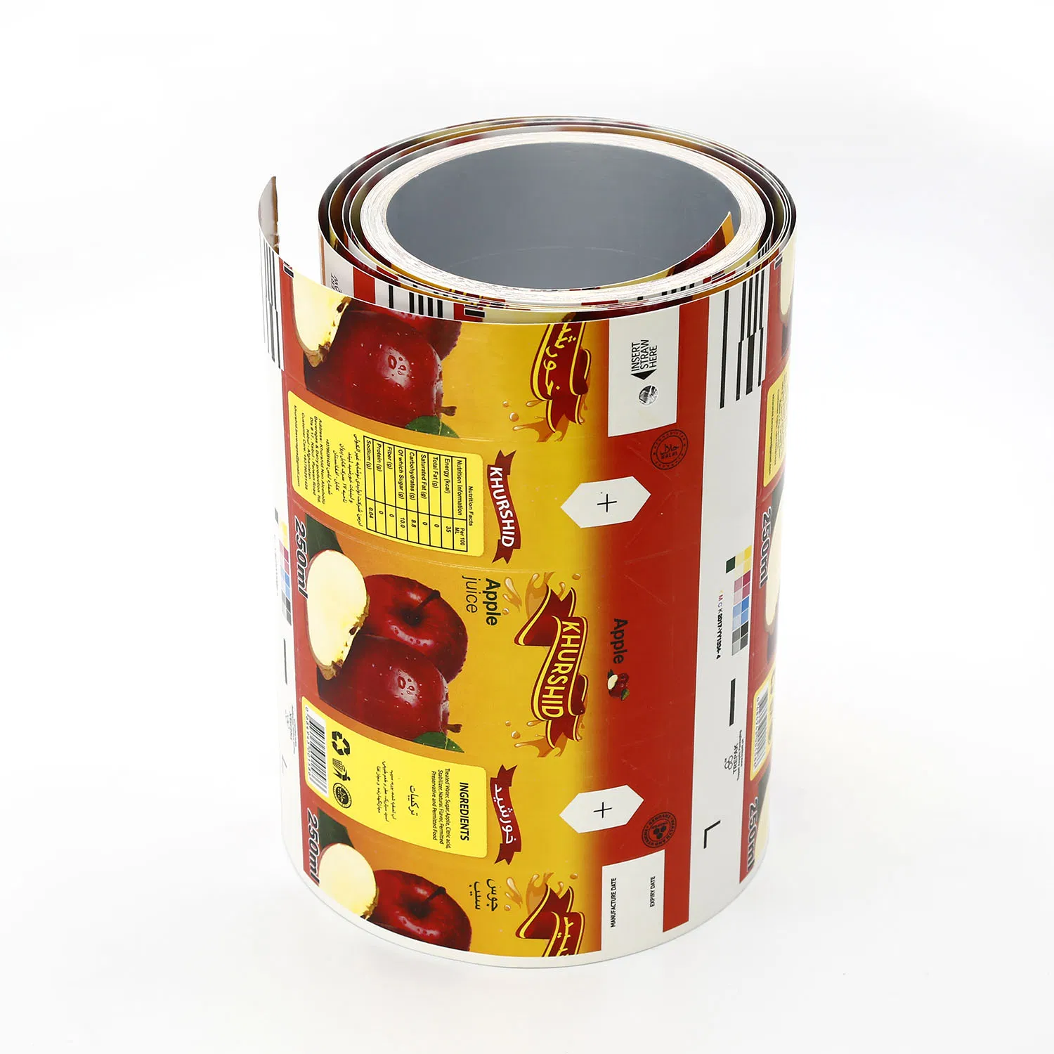 Caja de cartón de ladrillo de embalaje de papel aséptico industrial con logo personalizado, impresión a color