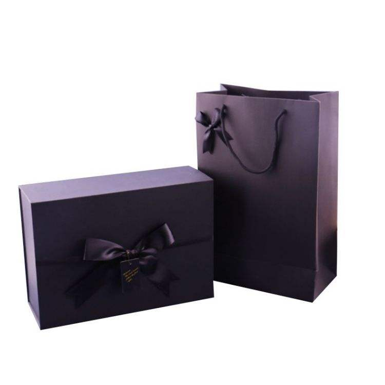 Caja de regalo de papel magnético personalizada para auriculares, empaquetado en cartón tipo maleta para ropa