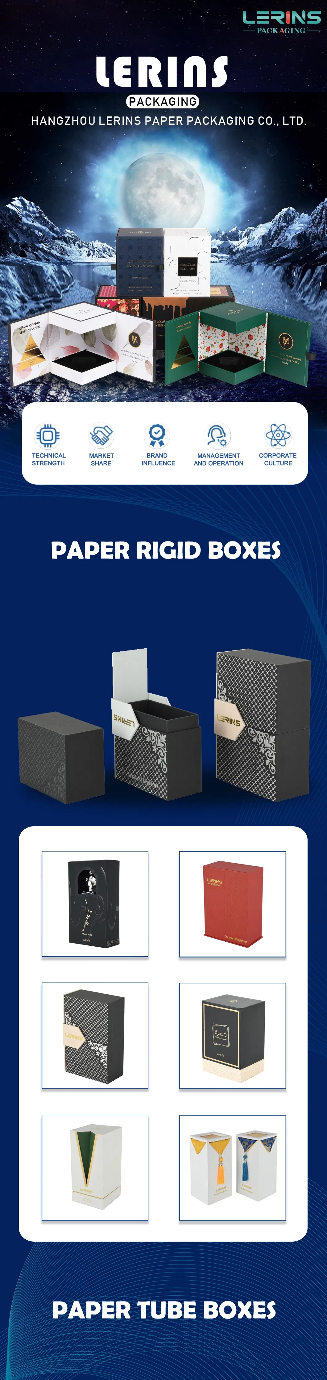 Caja de papel de regalo personalizada, ecológica, de impresión a doble cara, para ropa interior y productos electrónicos
