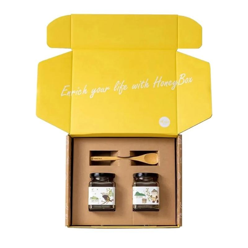 Caja de regalo de cosméticos de crema facial personalizada de alta gama, elegante, ecológica y de cartón corrugado resistente