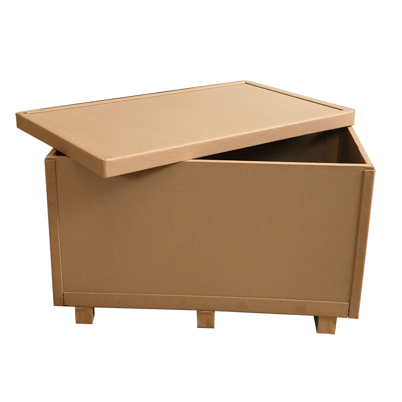 Caja de cartón colapsable de corrugado de miel resistente al agua y de alta resistencia para embalaje duradero
