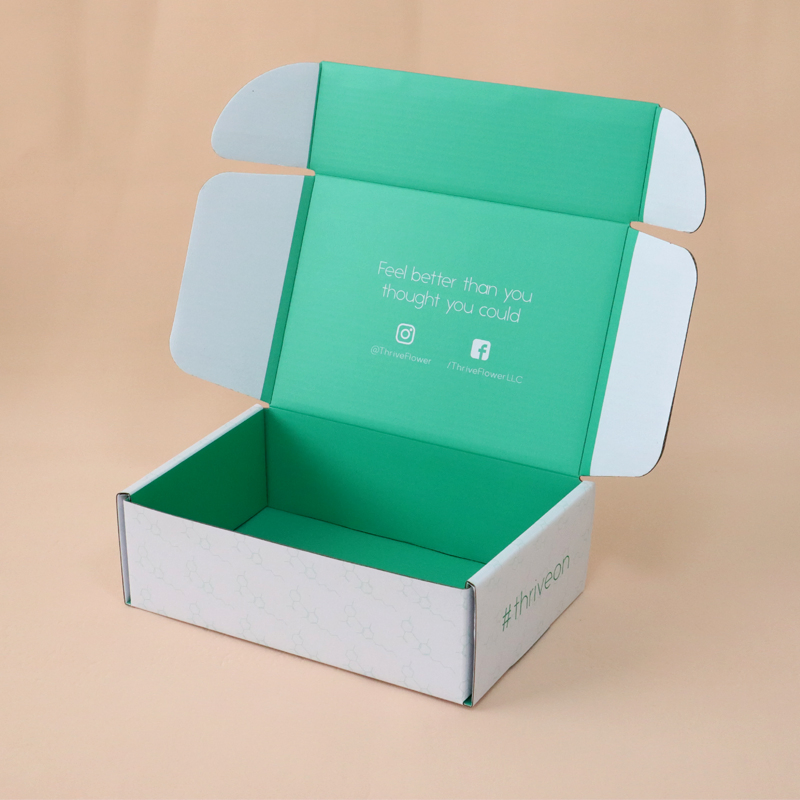 Caja de envío personalizable para necesidades de empaquetado eficientes en comercio electrónico