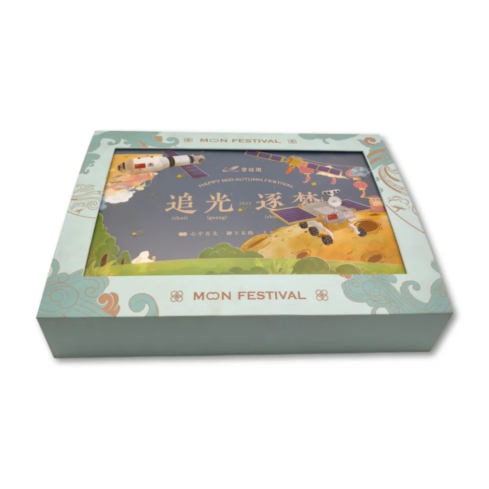 Versatile Retail Ready Rigid Cardboard Book Shape Product Gift Display Packaging Box