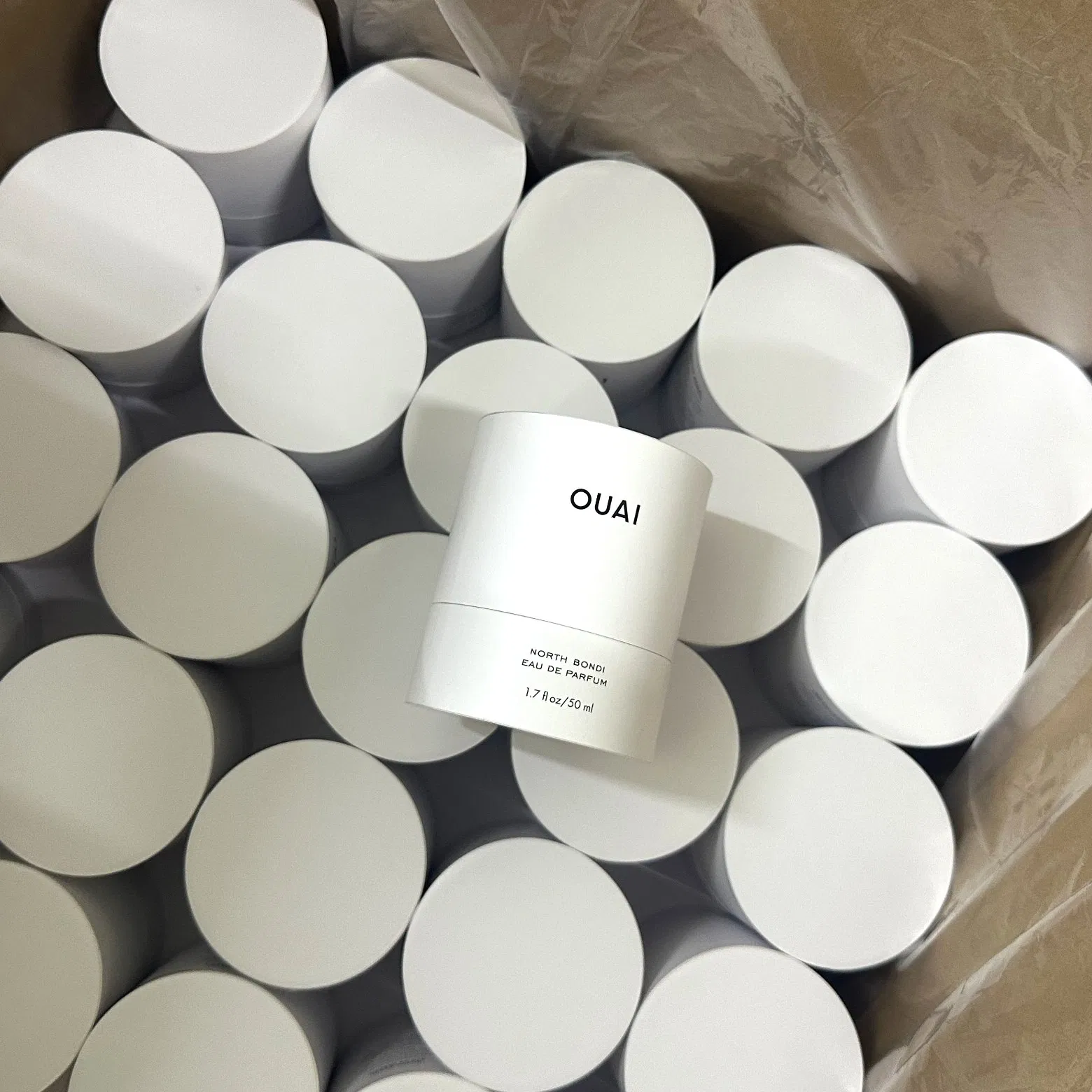 Caja cilíndrica de lujo biodegradable para cosméticos, aceite esencial, cuidado de la piel, tubo de té, envase de cartón, botellas en tubo de papel