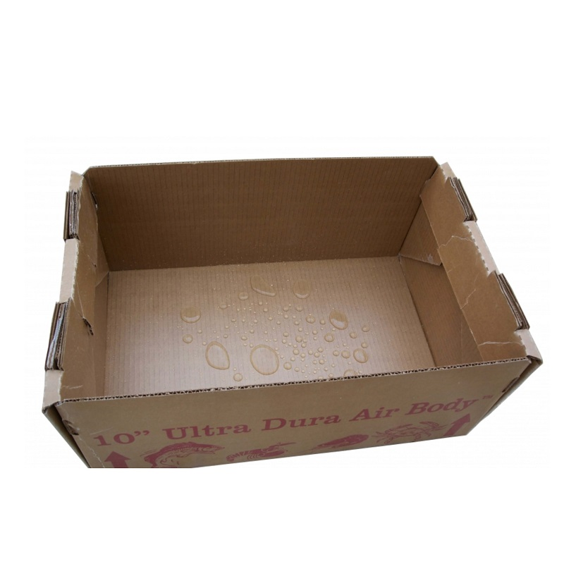 Caja de cartón corrugado encerado - Embalaje de panel solar para frutas, verduras, muebles, productos químicos en polvo, caja de cartón palet personalizada impresa