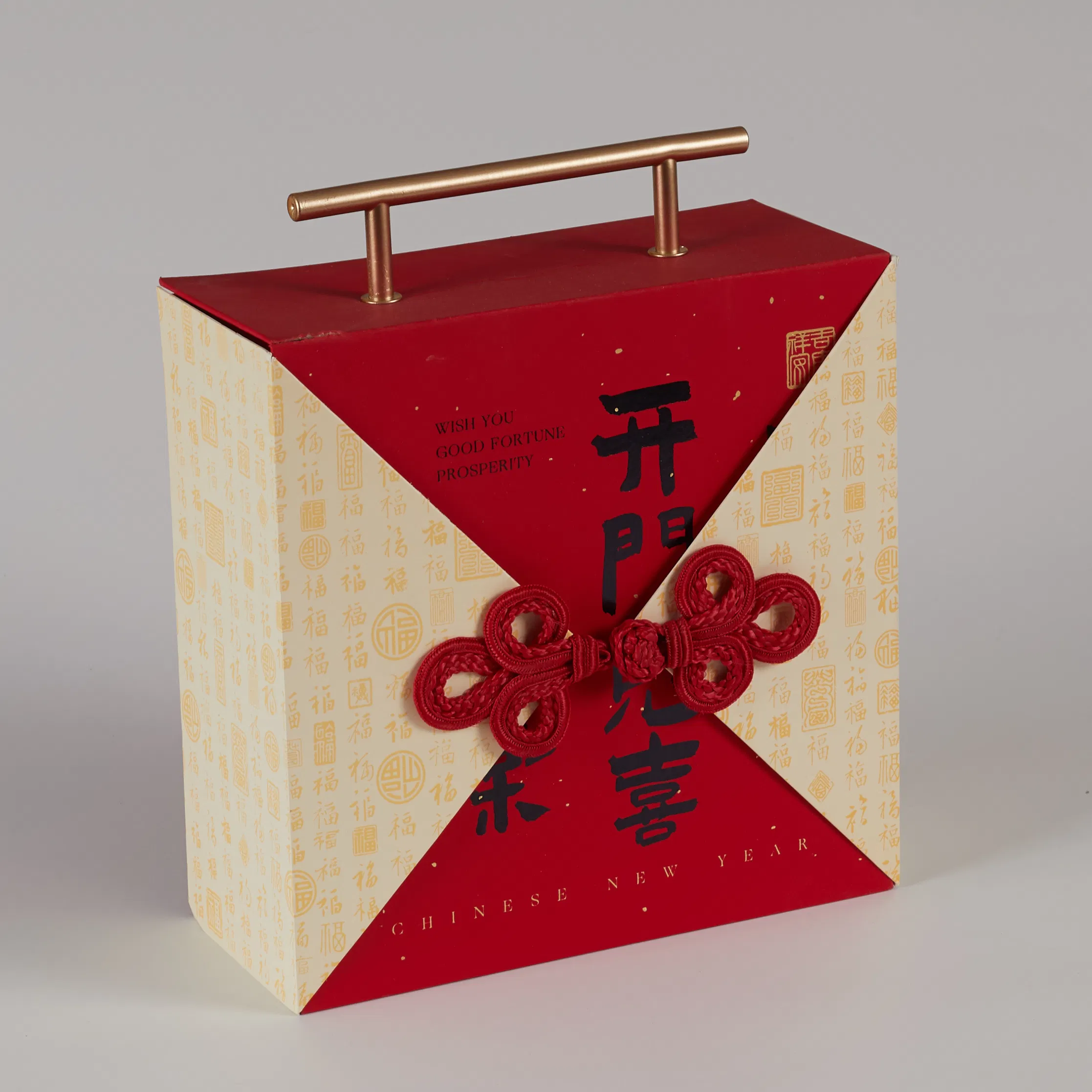 Caja de regalo artesanal elegante para un envoltorio de regalo premium