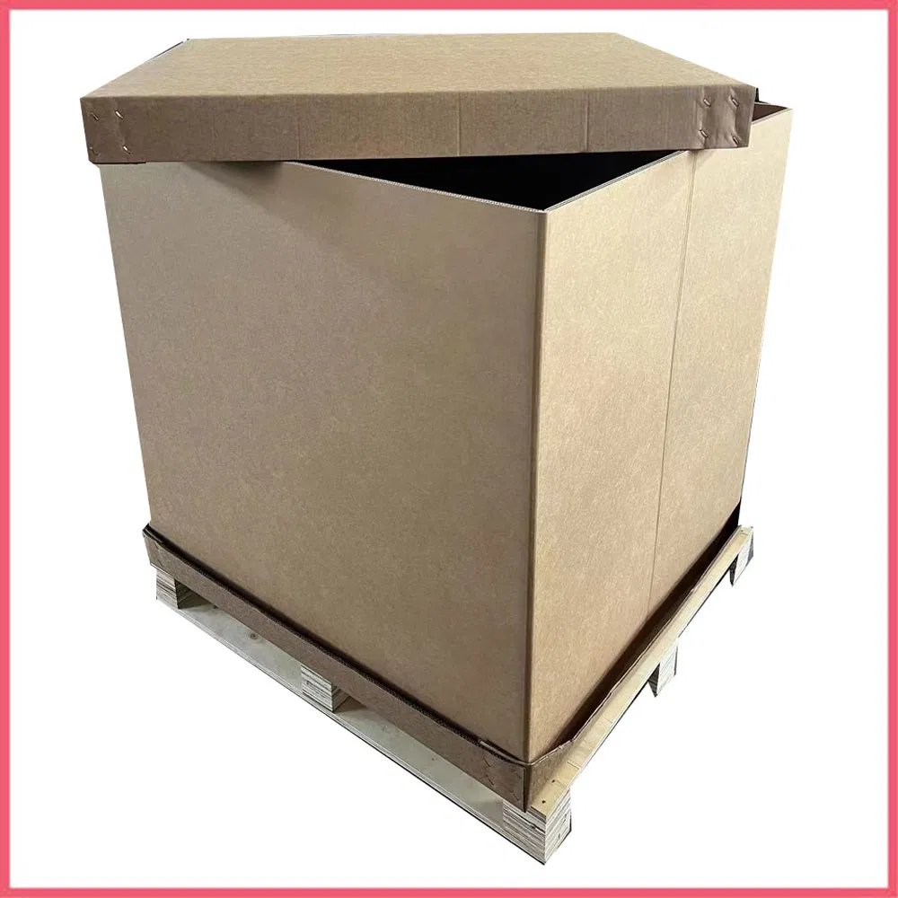 Caja de cartón corrugado triple pared AAA de gran resistencia para embalaje de frutas, verduras, paneles solares, muebles, productos químicos en polvo y máquinas