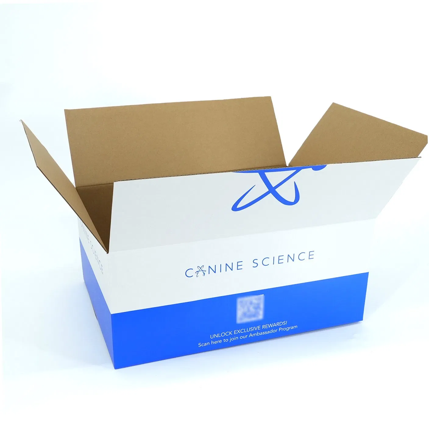 Caja de cartón corrugado personalizada con impresión de logotipo de alta resistencia para embalaje industrial