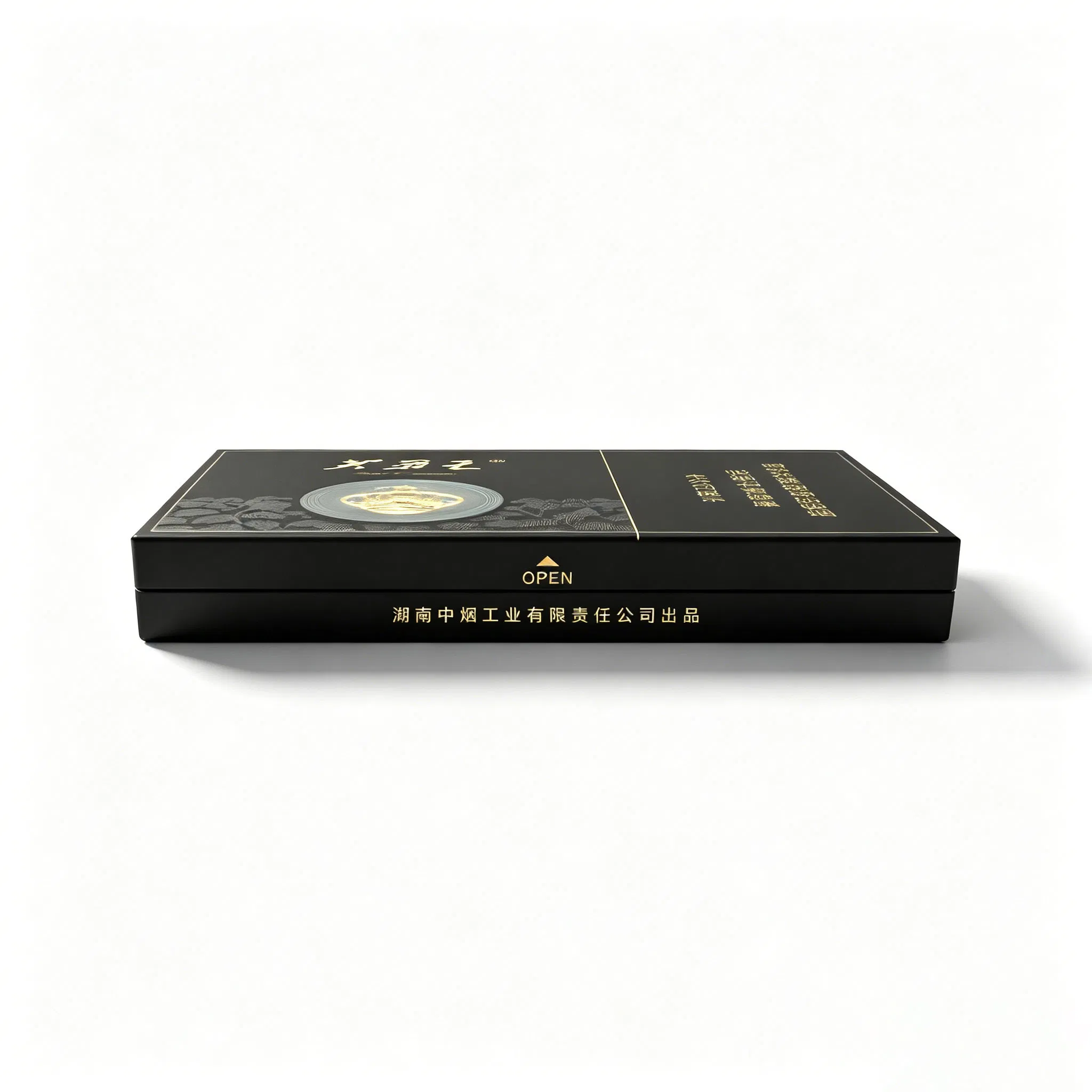 Caja de cigarrillos ecológica personalizada con estampado en relieve UV, cierre magnético, papel premium, cajas rígidas