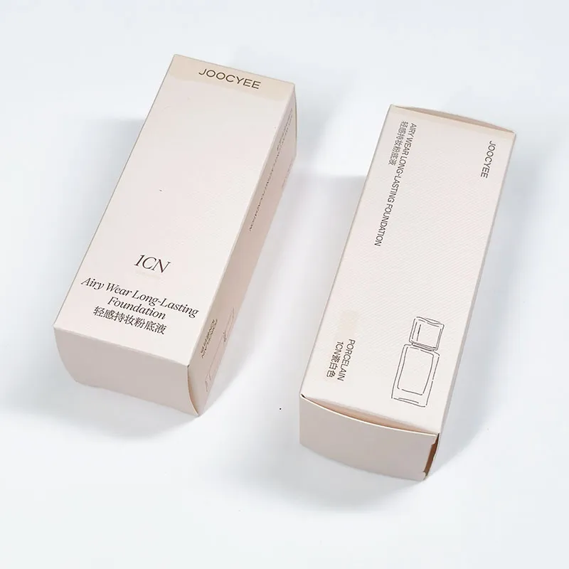Caja de extremo reverso personalizada para cosméticos especiales