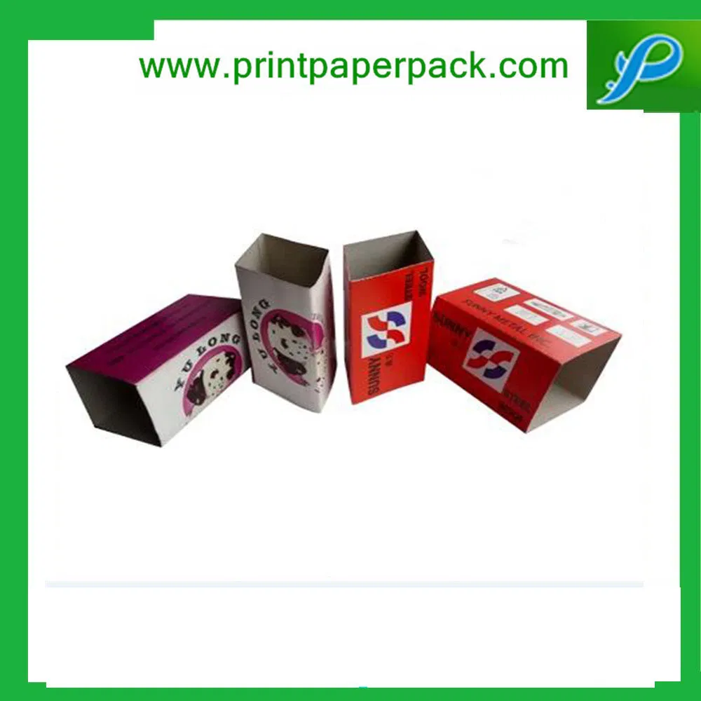 Caja de regalo rígida para empaquetado cosmético de pestañas impresas personalizadas