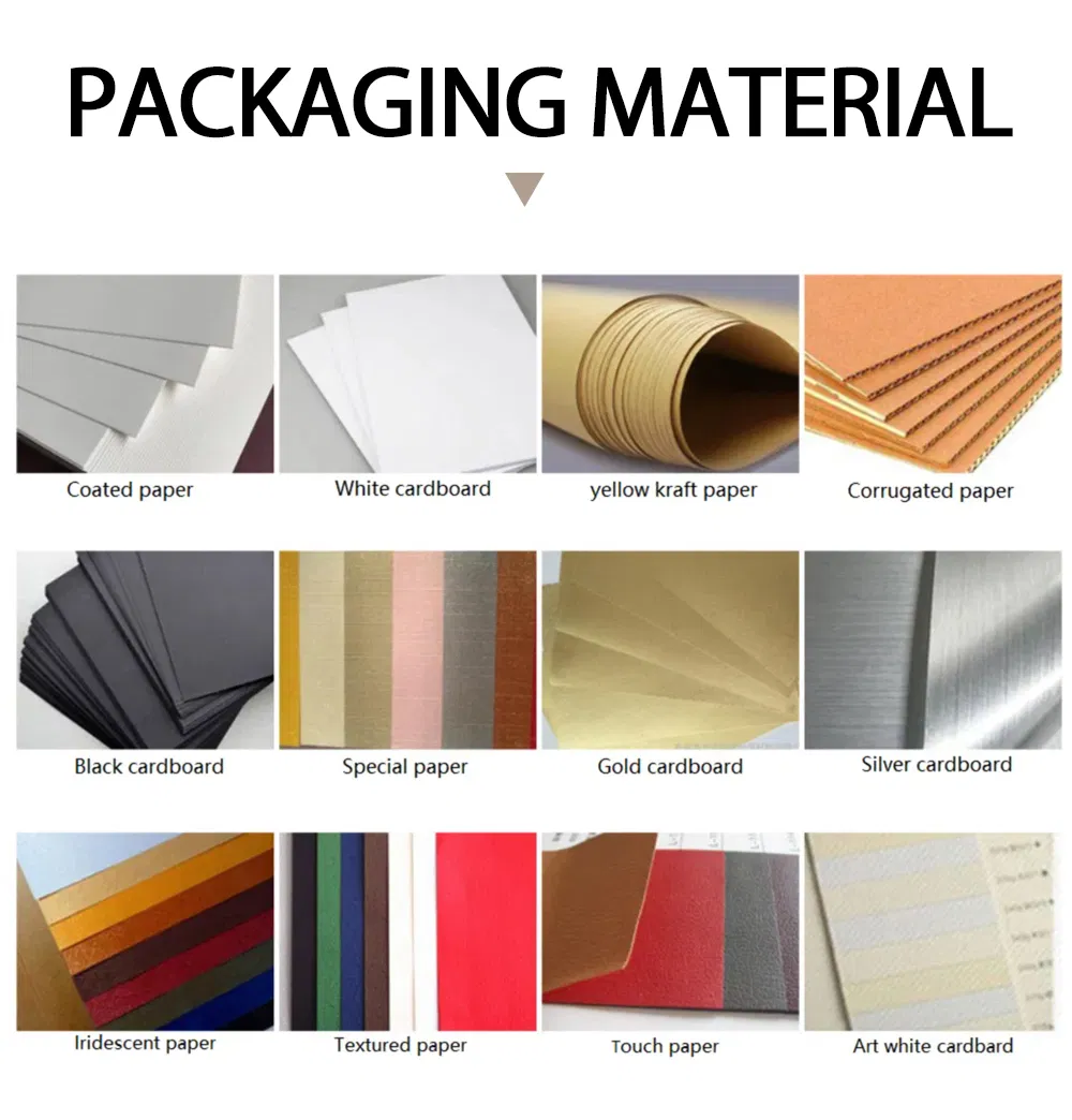 Cajas de embalaje de papel kraft plegables con logo impreso para envíos, regalos y soluciones de embalaje sostenible