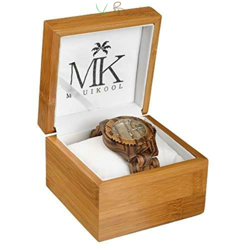 Proveedor mayorista de empaques de cajas de madera personalizadas ecológicas