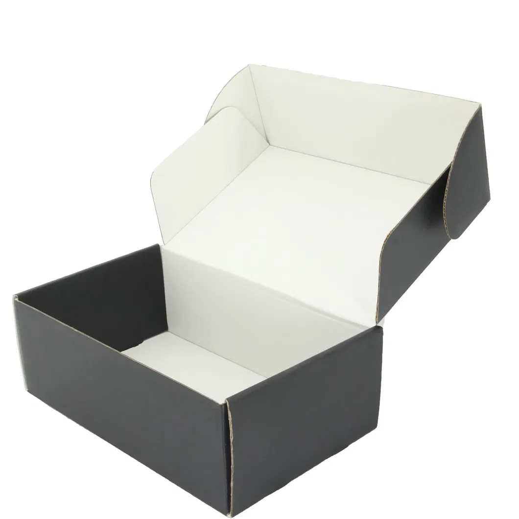 Caja de cartón corrugado personalizada para embalaje, envío postal y envío