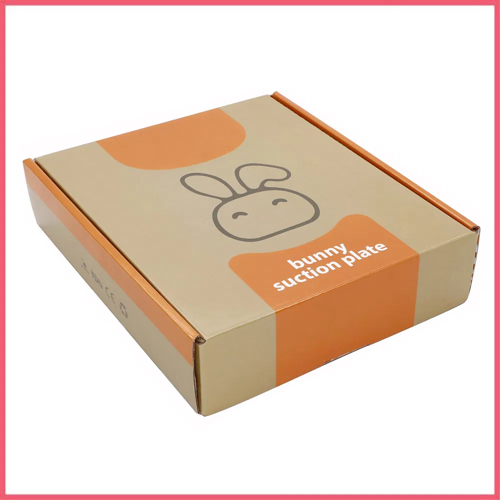 Fabricante Fsc Amazon E-Commerce Impresión Simple o Doble Cara Personalizada Logo Impreso Caja de Cartón de Papel Corrugado para Envío de Paquetes Regalo