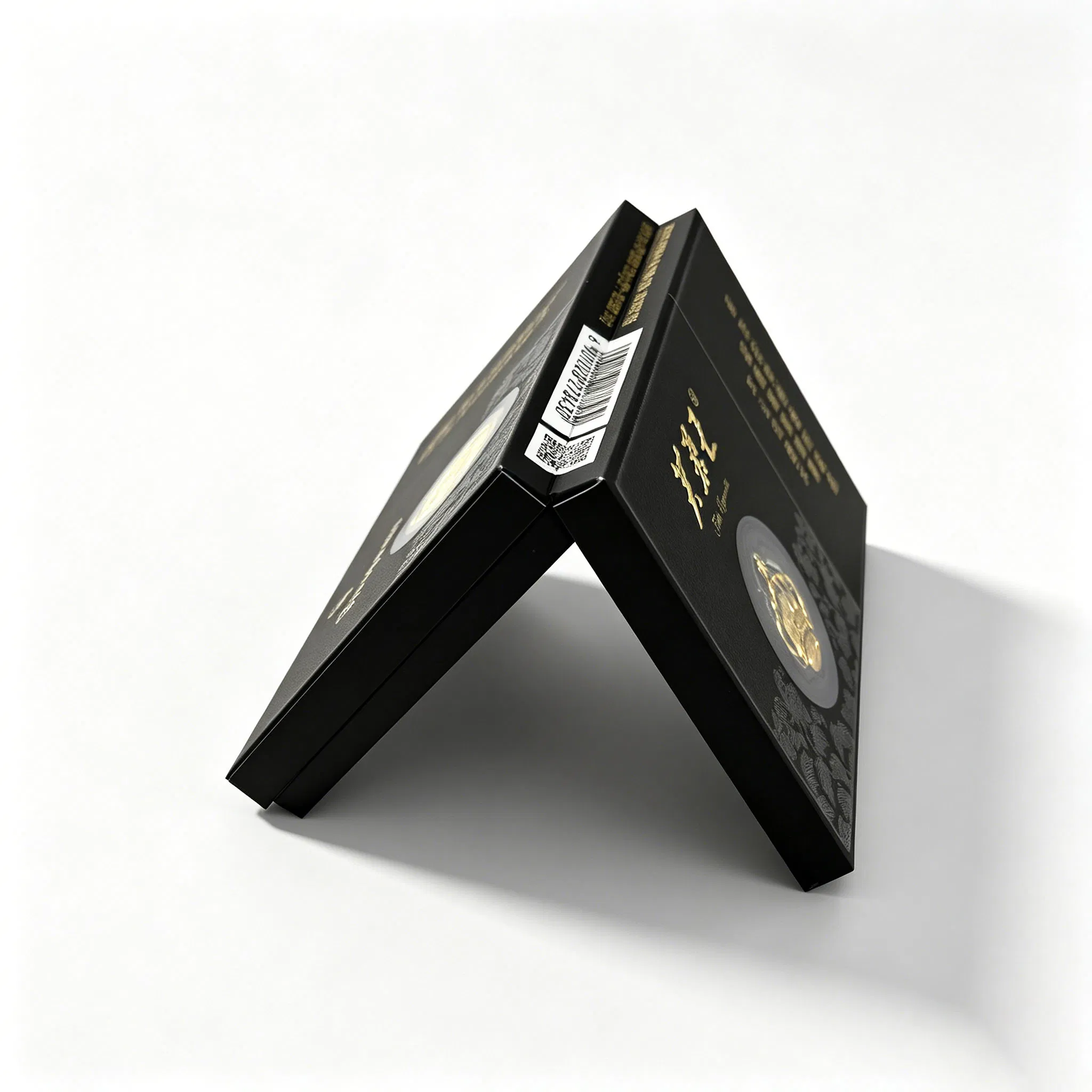 Caja de cigarrillos ecológica personalizada con estampado en relieve UV, cierre magnético, papel premium, cajas rígidas