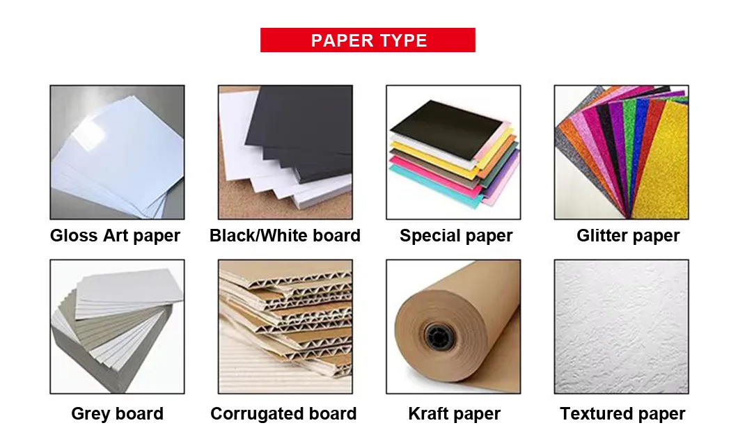 Exposición de cajas de papel personalizadas