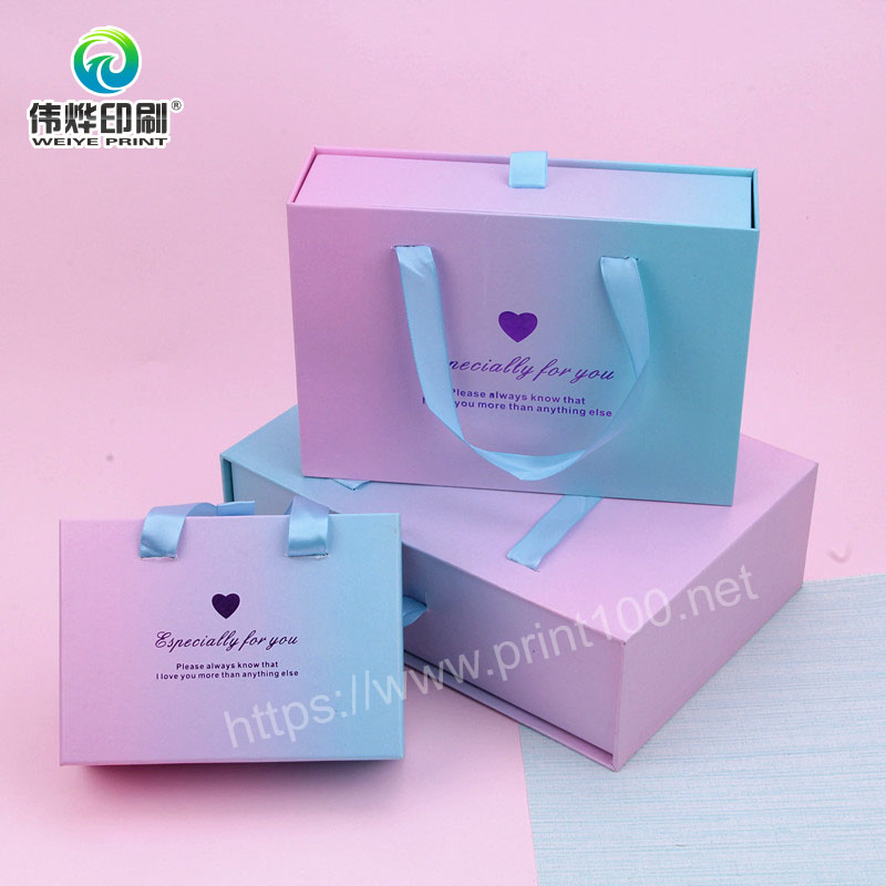 Caja de papel versátil para necesidades únicas de envoltura de regalos