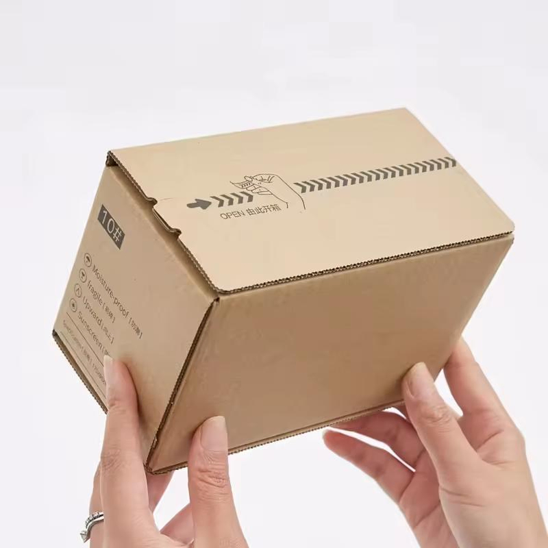 Caja de papel con cremallera premium Dengfengyu - Premium 3-Layer cajas de mensajería ecológicas con tira de desgarre para comercio electrónico y embalaje de regalos